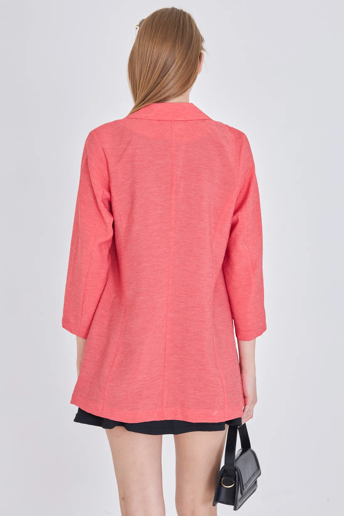 ARM-25Y001064 Pembe Cepli Oversize Ceket