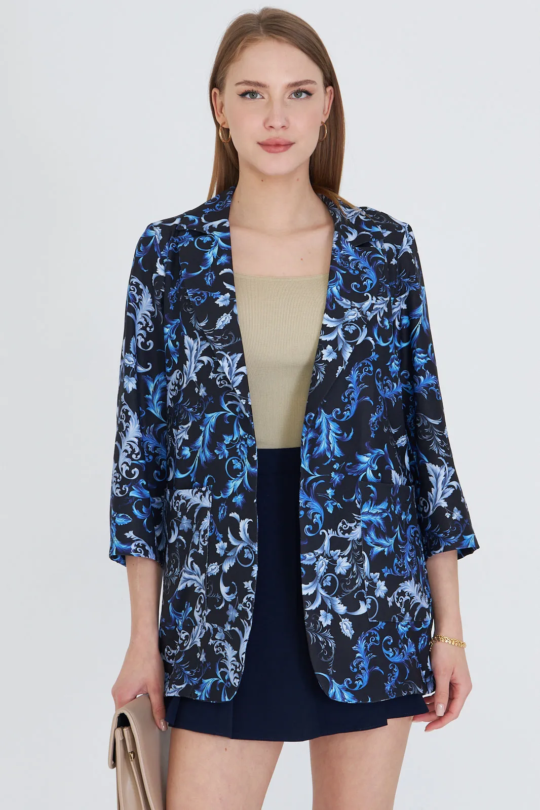 ARM-25Y001057 Saks Cepli Oversize Ceket