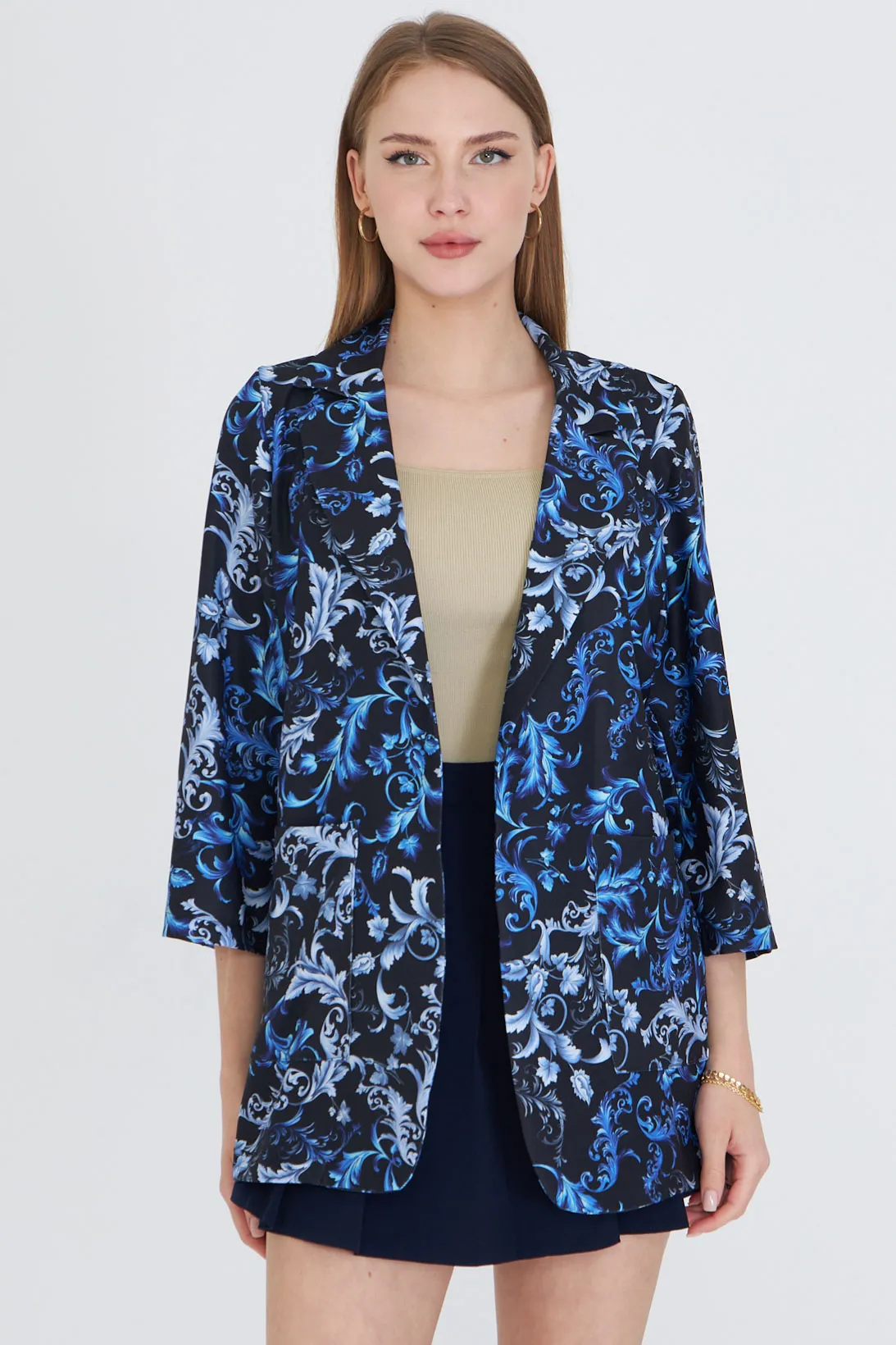ARM-25Y001057 Saks Cepli Oversize Ceket
